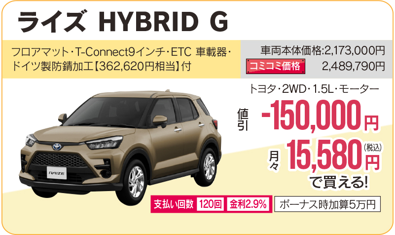 ライズHYBRID G